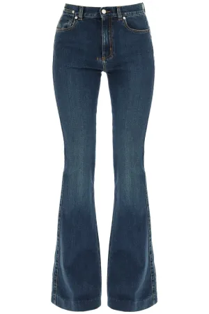 Alexander McQueen High-Waisted Flare Jeans