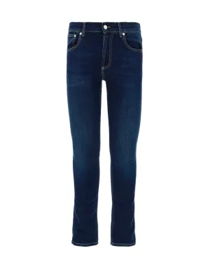 Alexander McQueen Logo Skinny Jeans