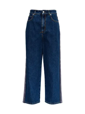 Alexander McQueen Mid-Rise Boyfriend Jeans
