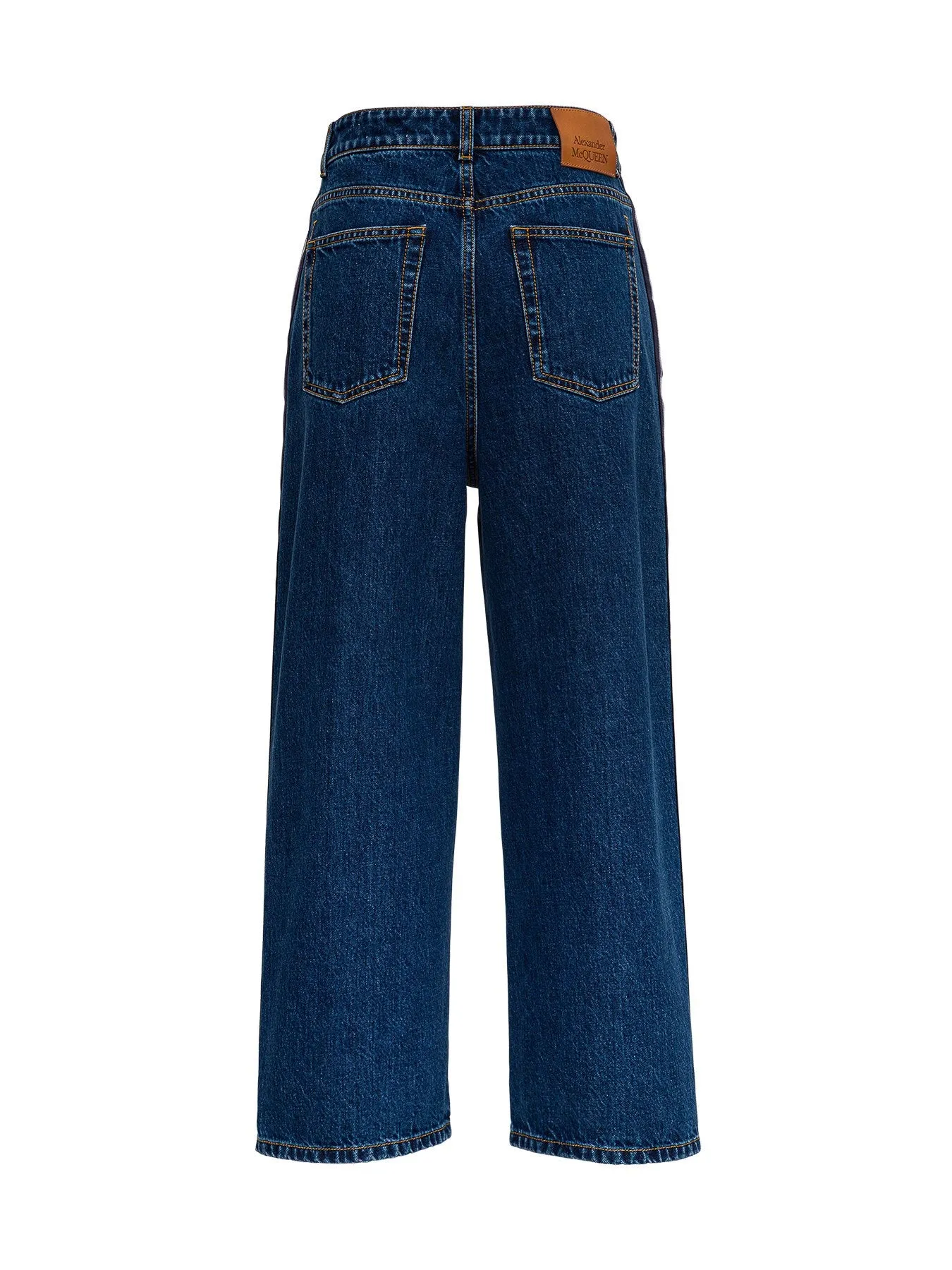 Alexander McQueen Mid-Rise Boyfriend Jeans