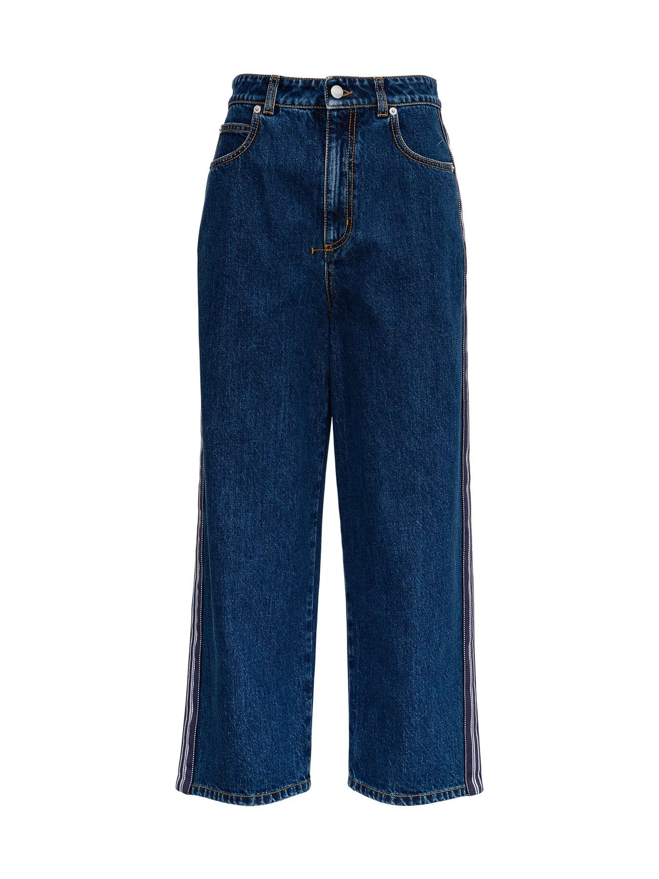 Alexander McQueen Mid-Rise Boyfriend Jeans