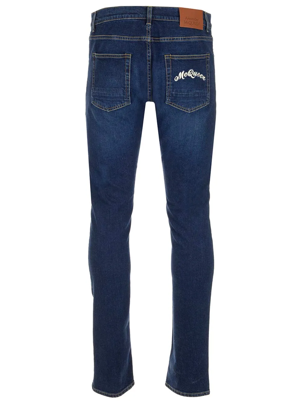 Alexander McQueen Straight Leg Jeans