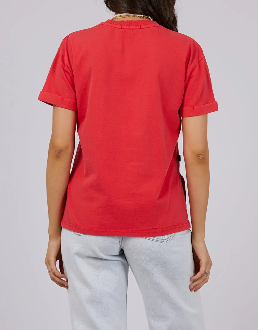 All About Eve AAE Washed Tee Red