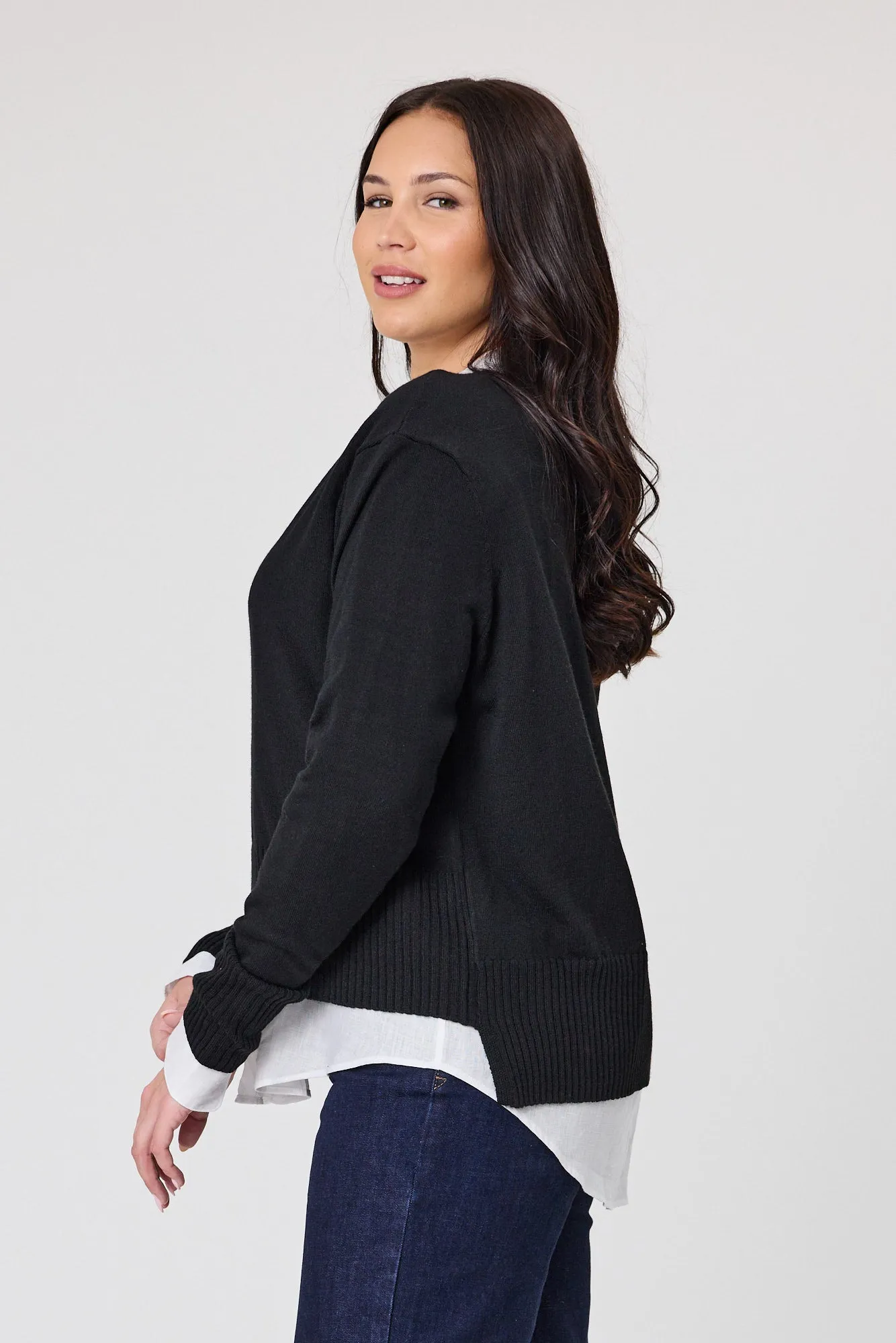 Alpine by Shine On Toronto Layering Crew Black