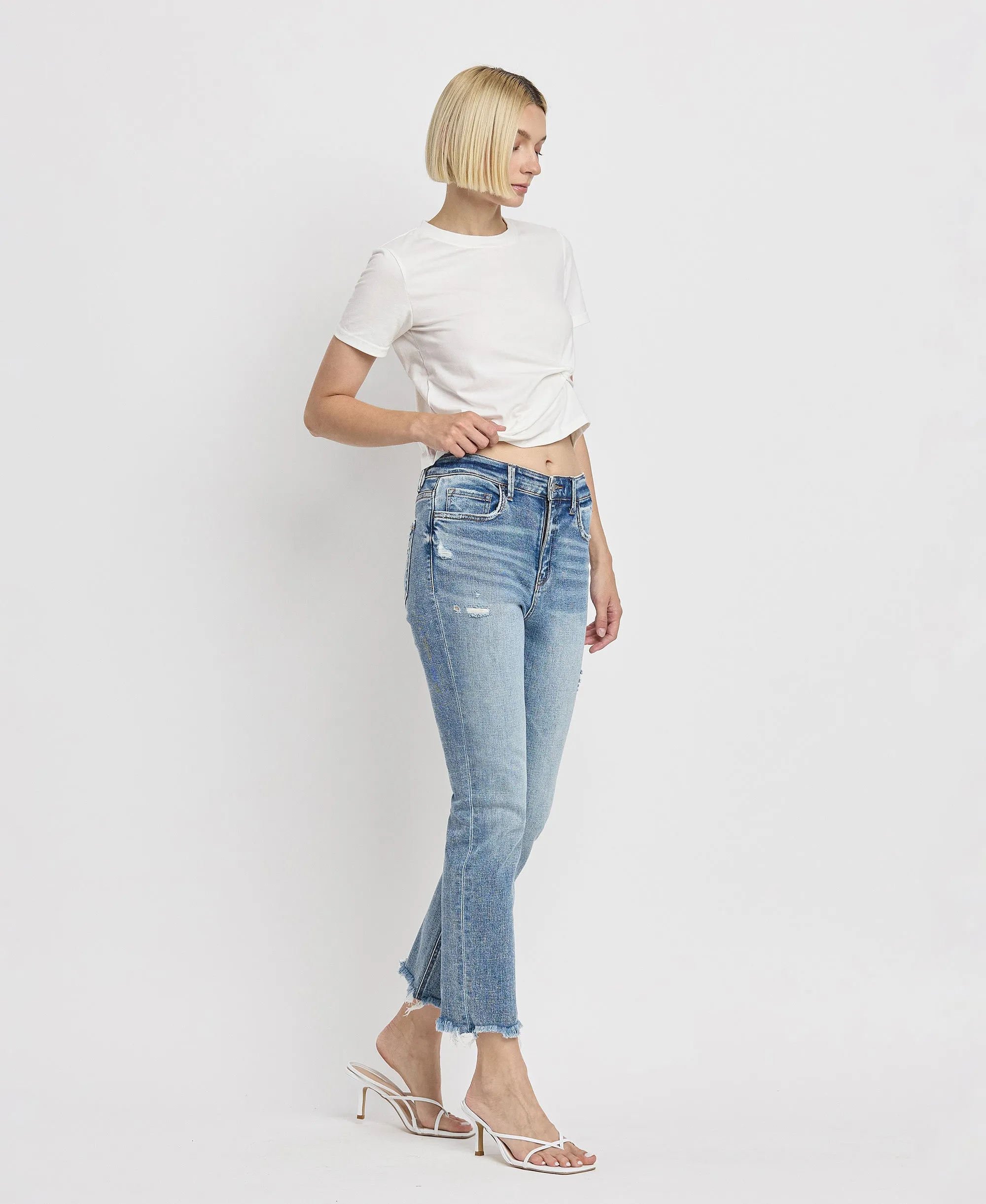 Aspiration - High Rise Slim Straight Jeans