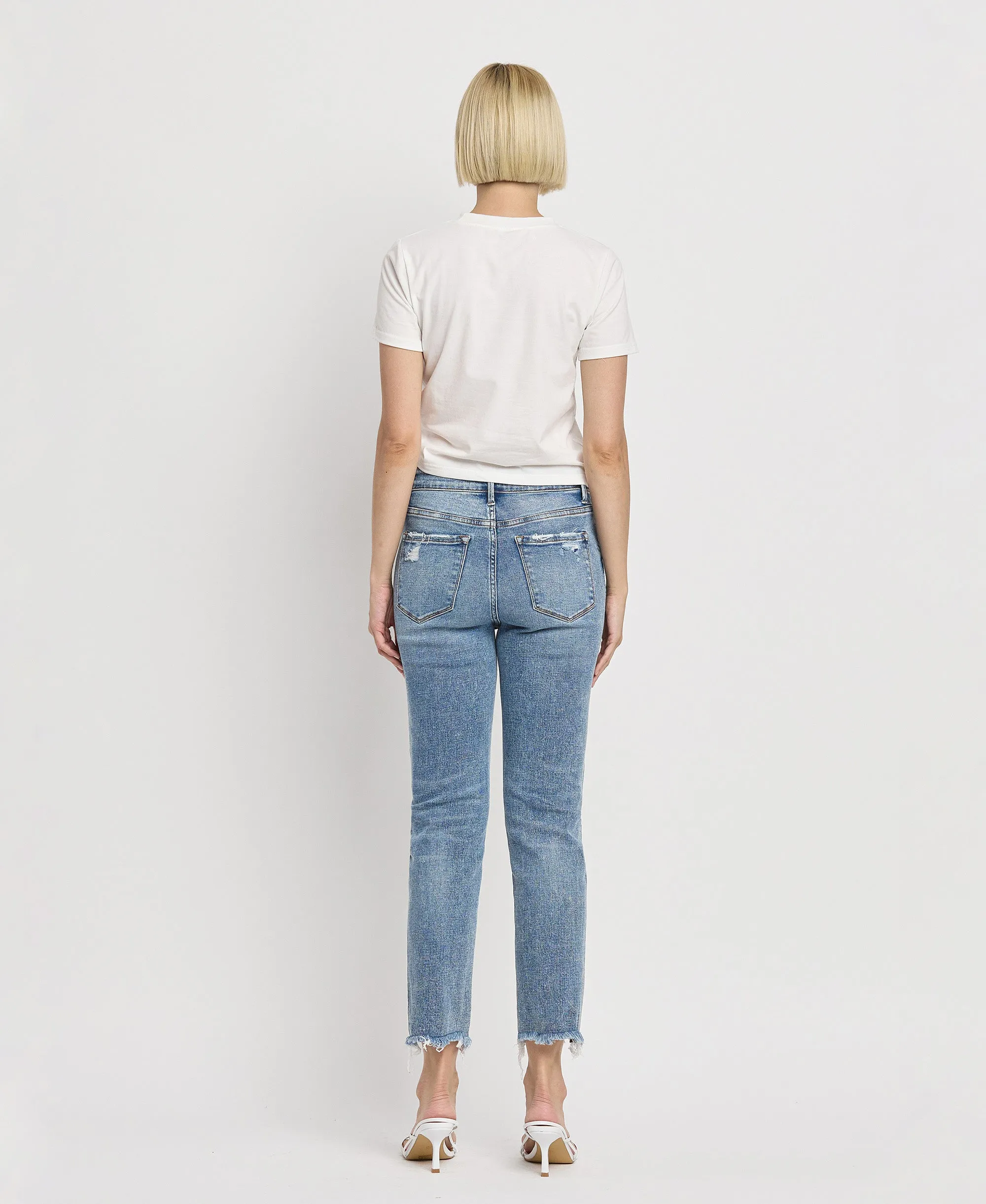 Aspiration - High Rise Slim Straight Jeans