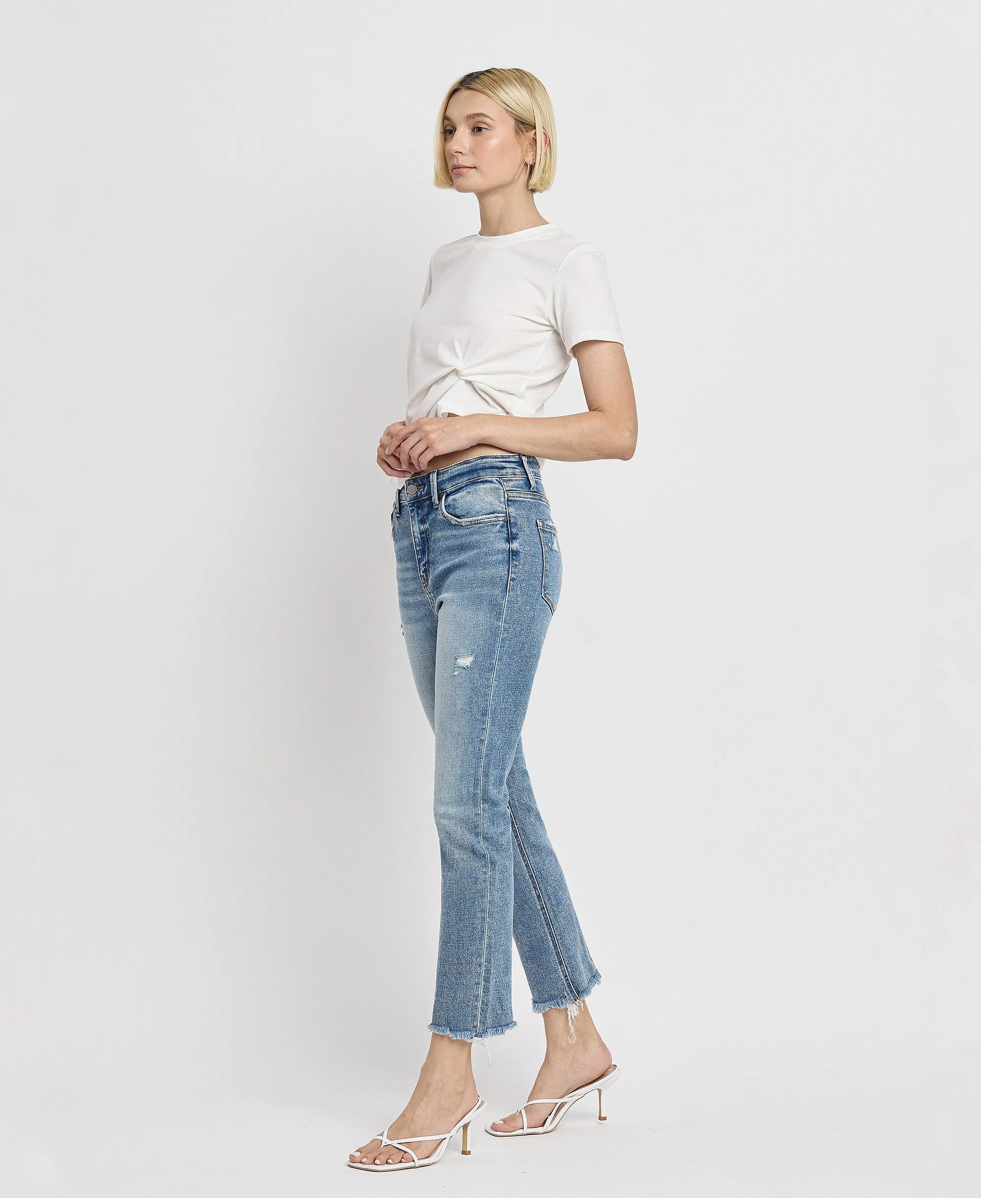 Aspiration - High Rise Slim Straight Jeans