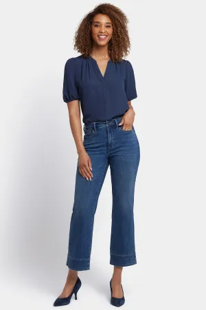 Bailey Relaxed Straight Ankle Jeans - Rio Rapids