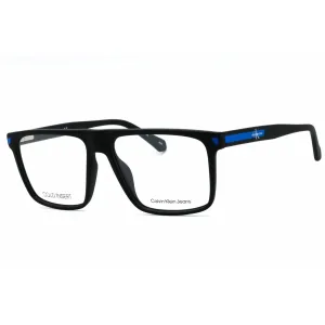 Calvin Klein Jeans Men's Eyeglasses - Charcoal Full Rim Browline Frame | CKJ21611 006