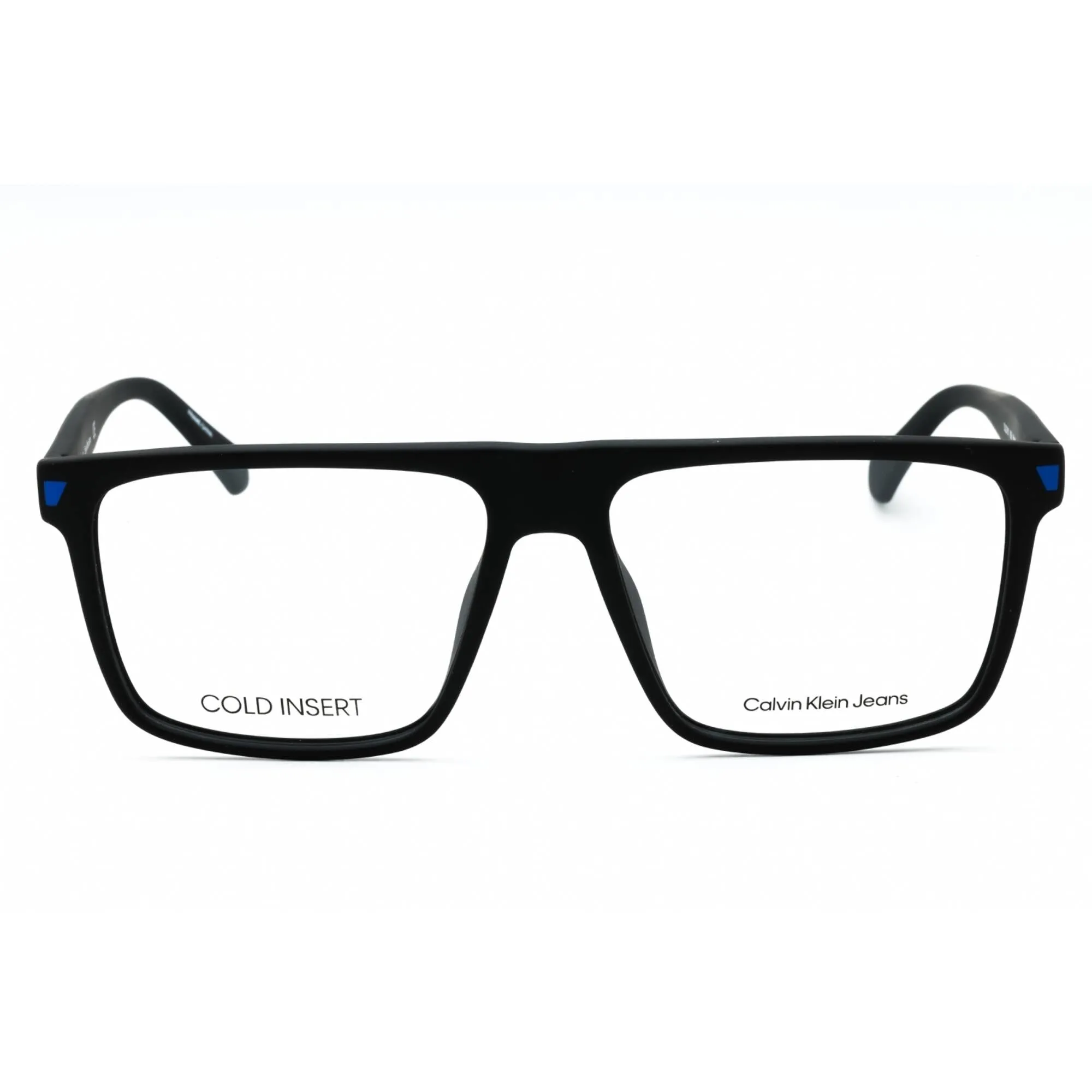 Calvin Klein Jeans Men's Eyeglasses - Charcoal Full Rim Browline Frame | CKJ21611 006