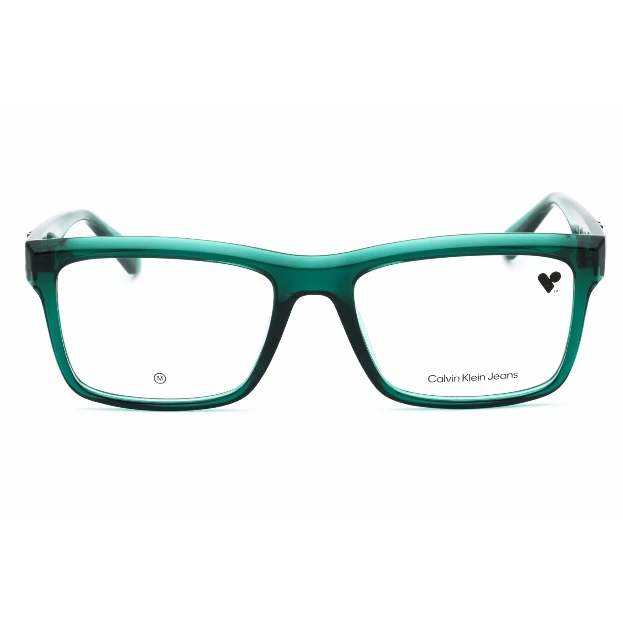 Calvin Klein Jeans Men's Eyeglasses - Green Injected Propionate Frame | CKJ23615 300