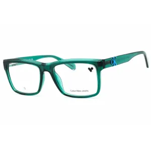 Calvin Klein Jeans Men's Eyeglasses - Green Injected Propionate Frame | CKJ23615 300