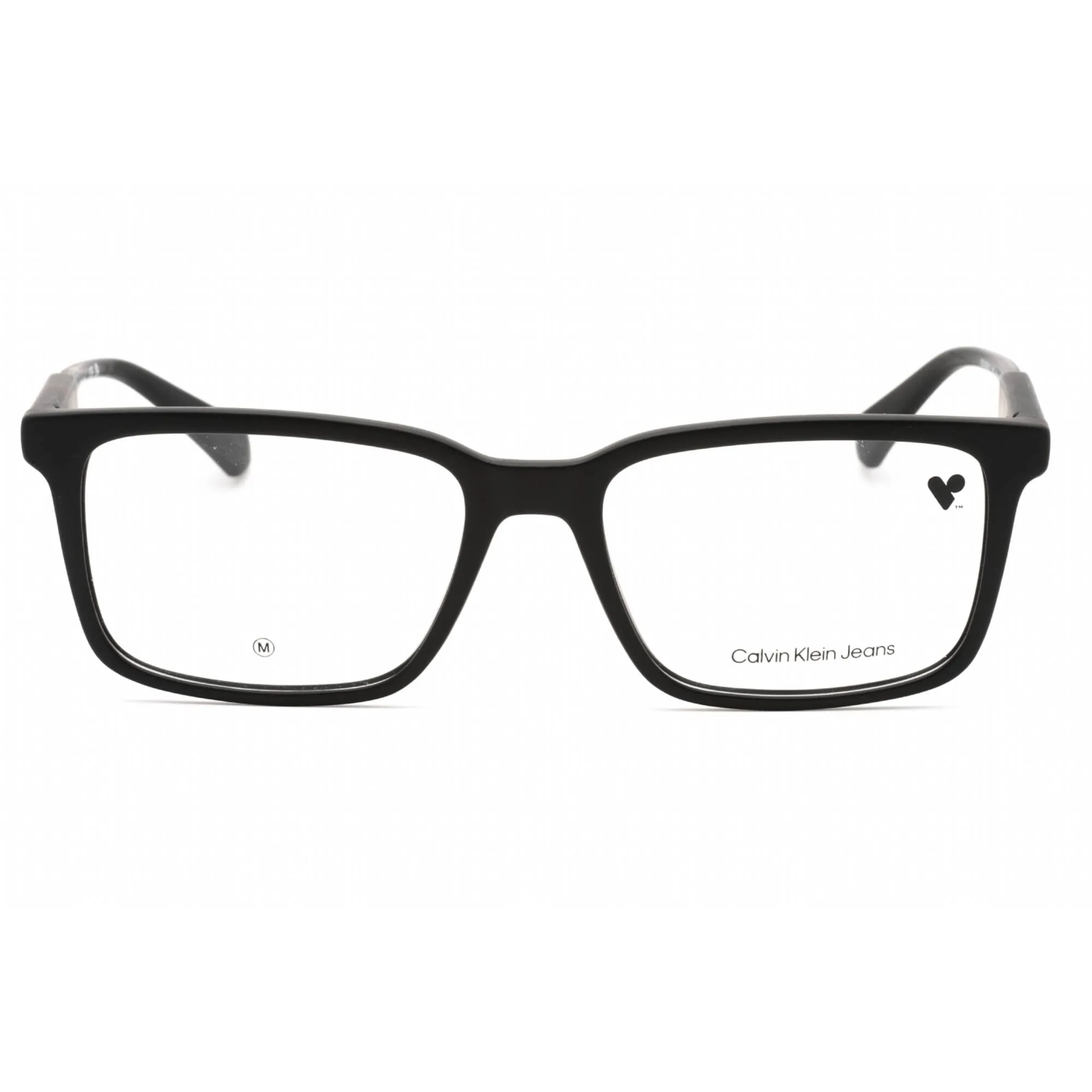 Calvin Klein Jeans Men's Eyeglasses - Matte Black Rectangular Frame | CKJ23617 002