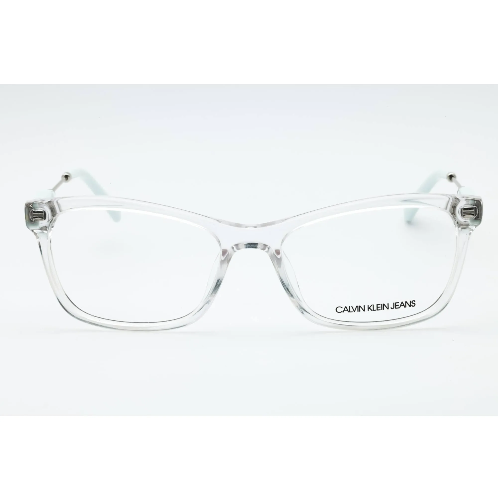 Calvin Klein Jeans Women's Eyeglasses - Crystal Clear Cat Eye Frame | CKJ21800 971