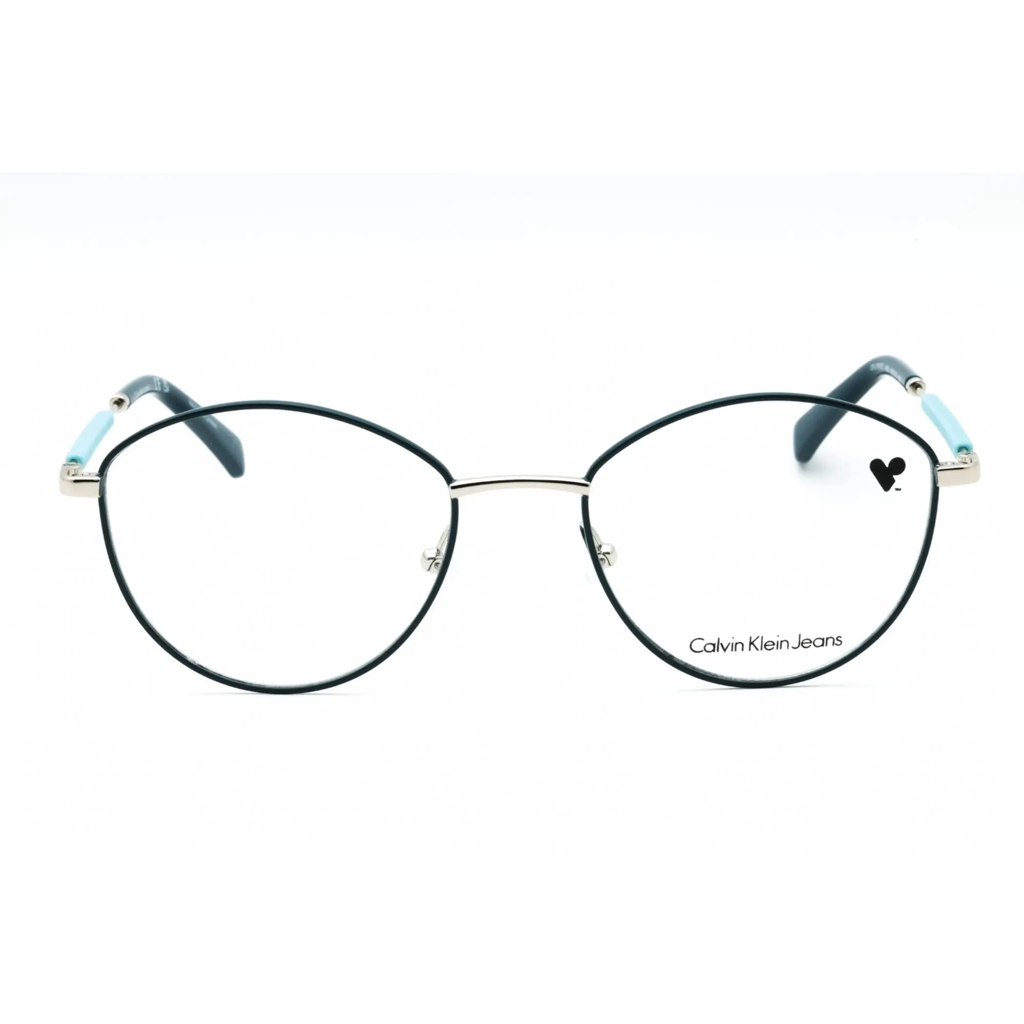 Calvin Klein Jeans Women's Eyeglasses - Teal Full Rim Cat Eye Frame | CKJ19107 432