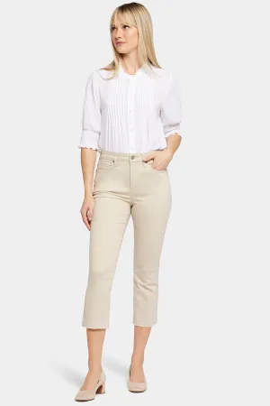 Chloe Capri Jeans In Petite - Feather