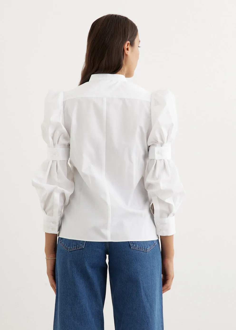 Collared Poplin Shirt