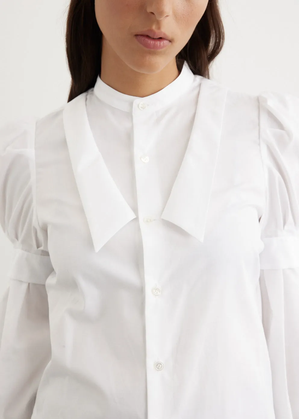 Collared Poplin Shirt