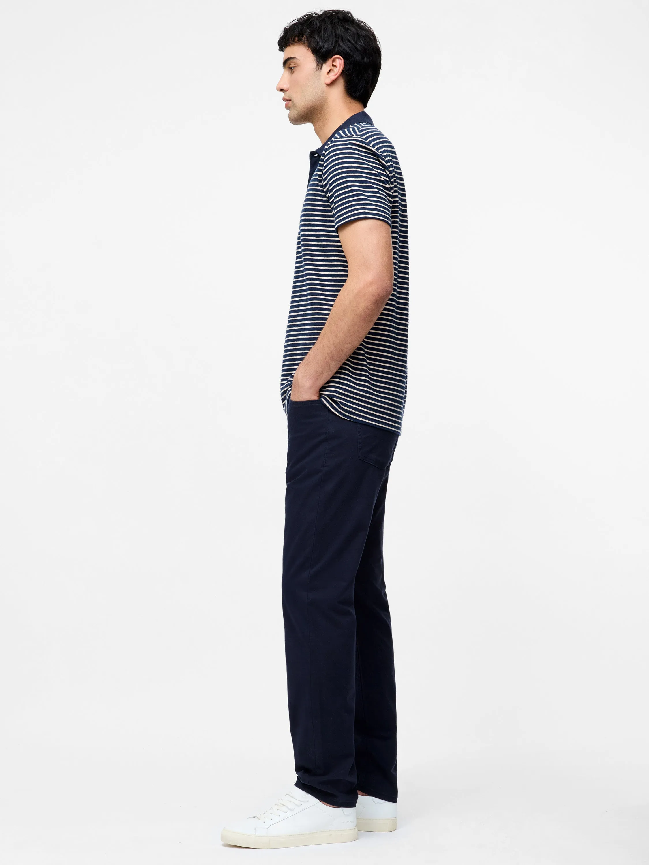 Cotton Stretch 5 Pocket 32 Inch Jeans
