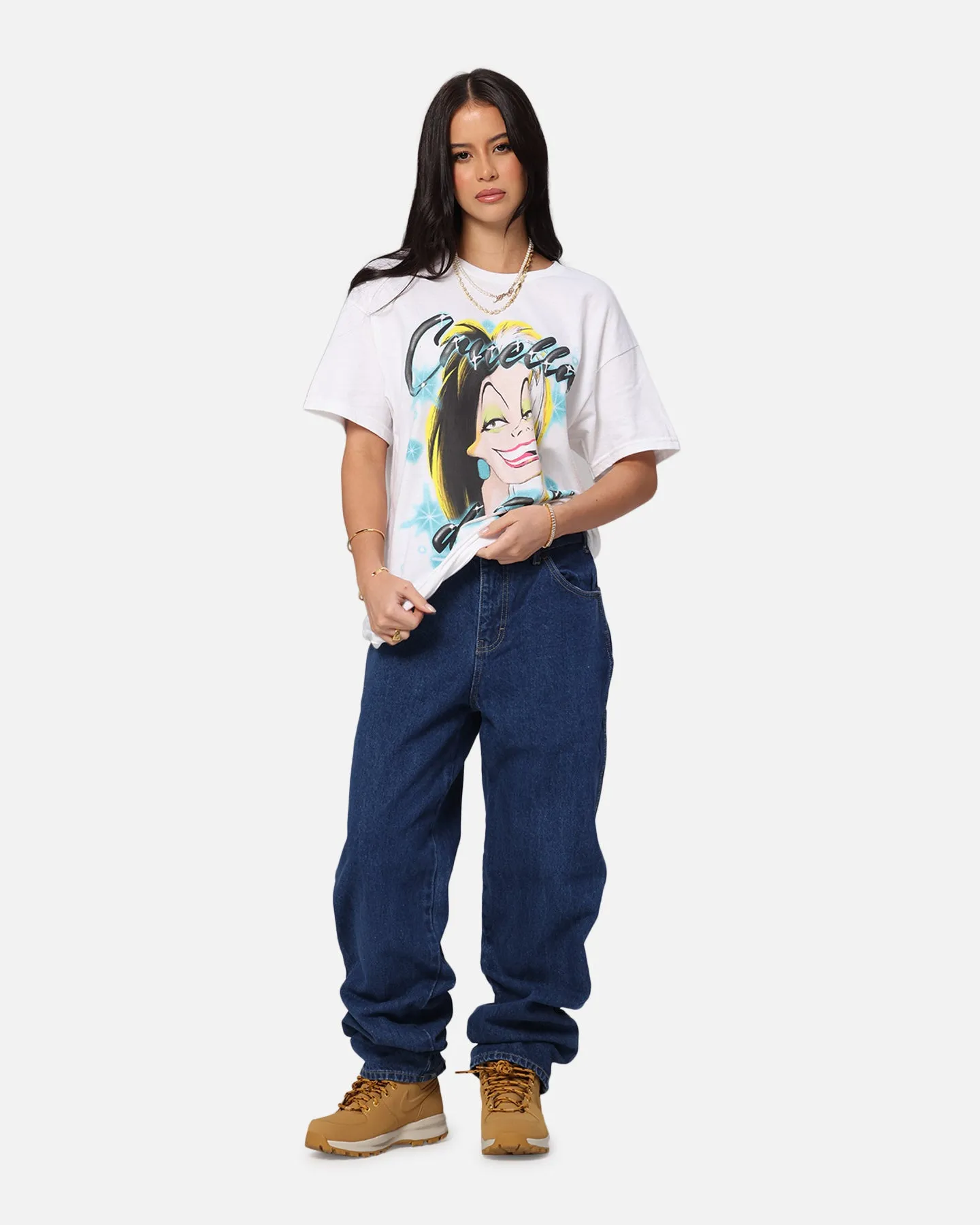 Dickies Relaxed Straight Denim Jeans Stone Washed Indigo