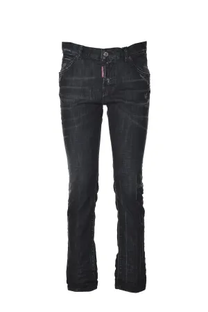 Dsquared2 High-Waisted Skinny Jeans