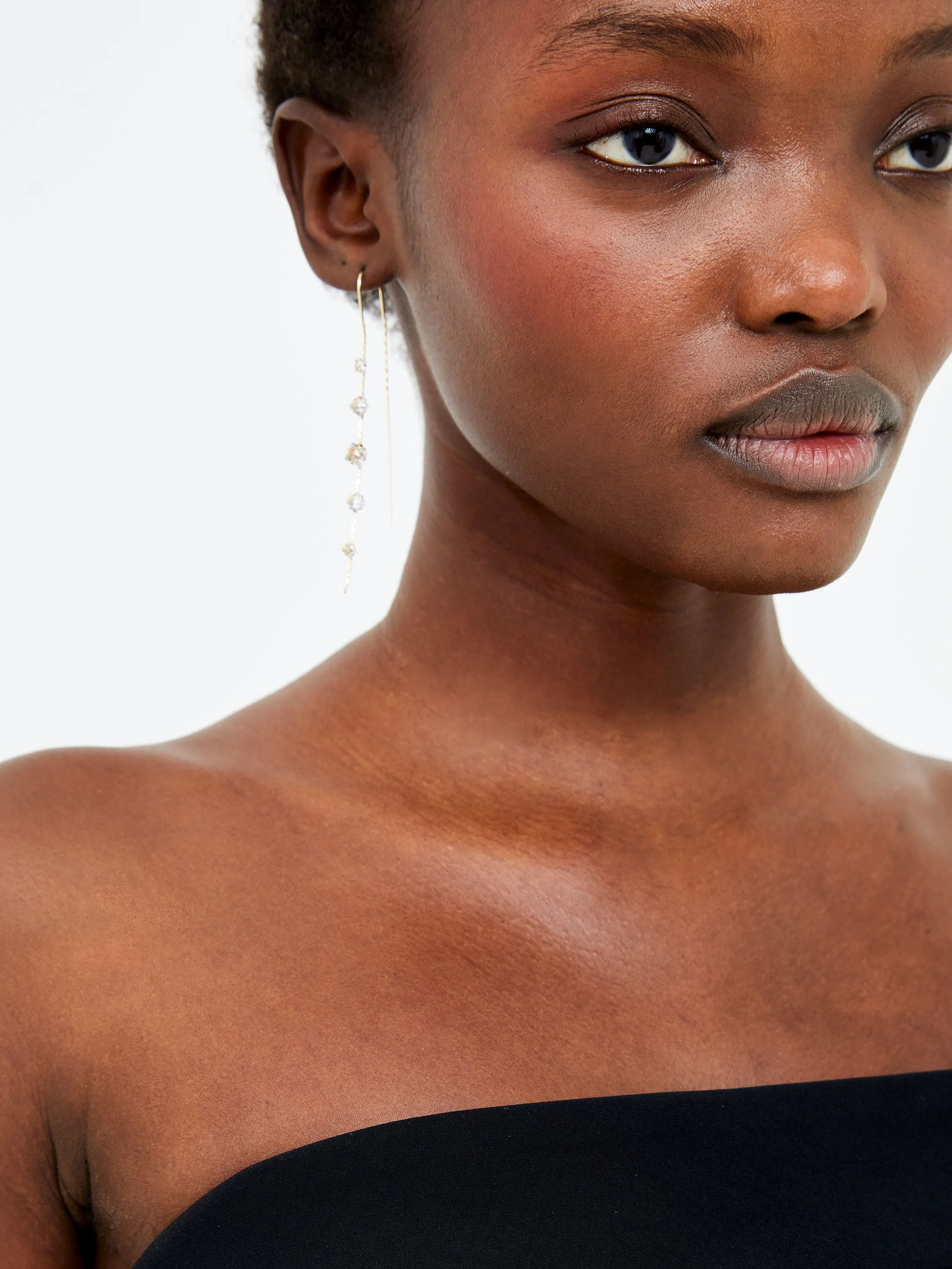 Echo Crepe Bandeau Midi Dress
