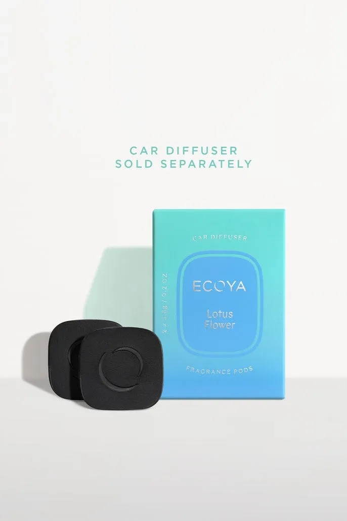 ECOYA Lotus Flower Car Diffuser Refill New