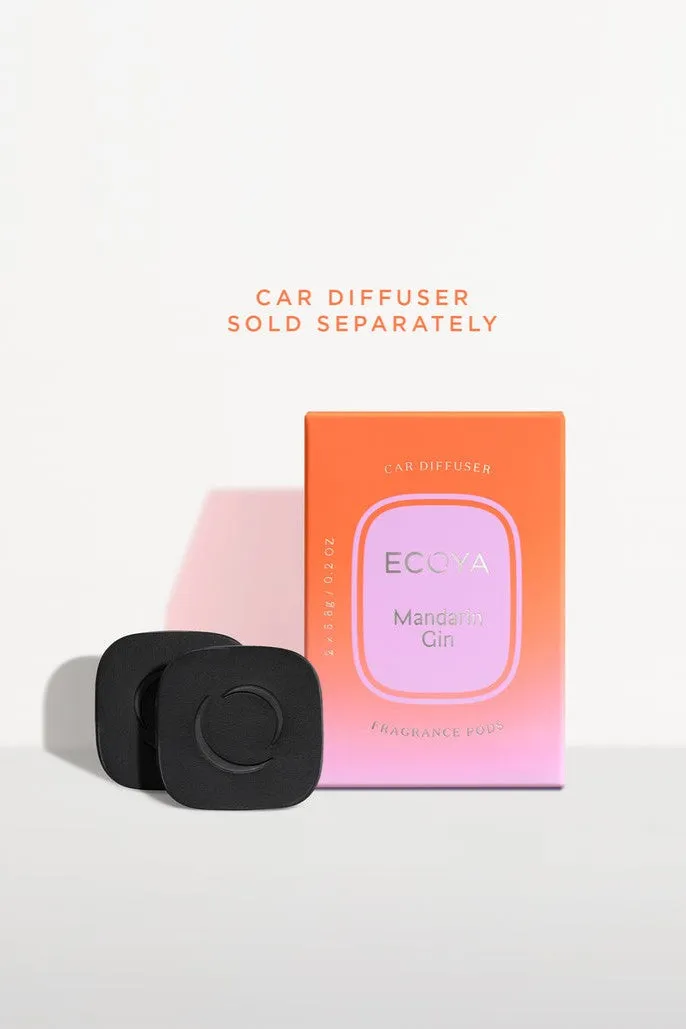 ECOYA Mandarin Gin Car Diffuser Refill New