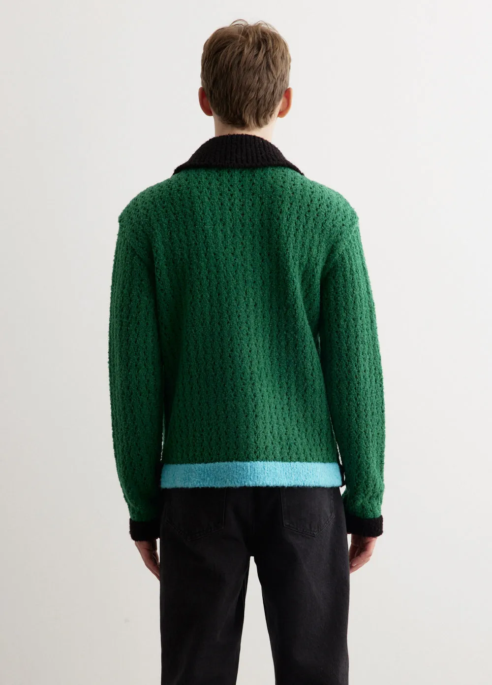 Elass Colour Block Cardigan