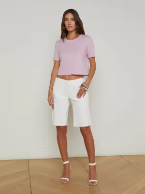 Elise Denim Bermuda Short