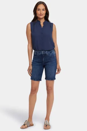 Ella Denim Shorts - Indigo Oak Park
