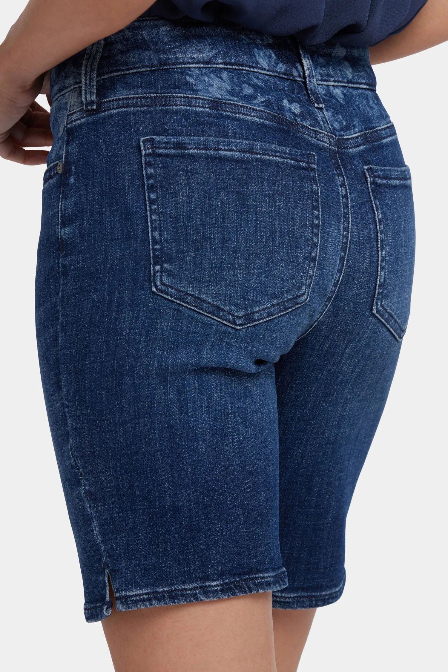 Ella Denim Shorts - Indigo Oak Park