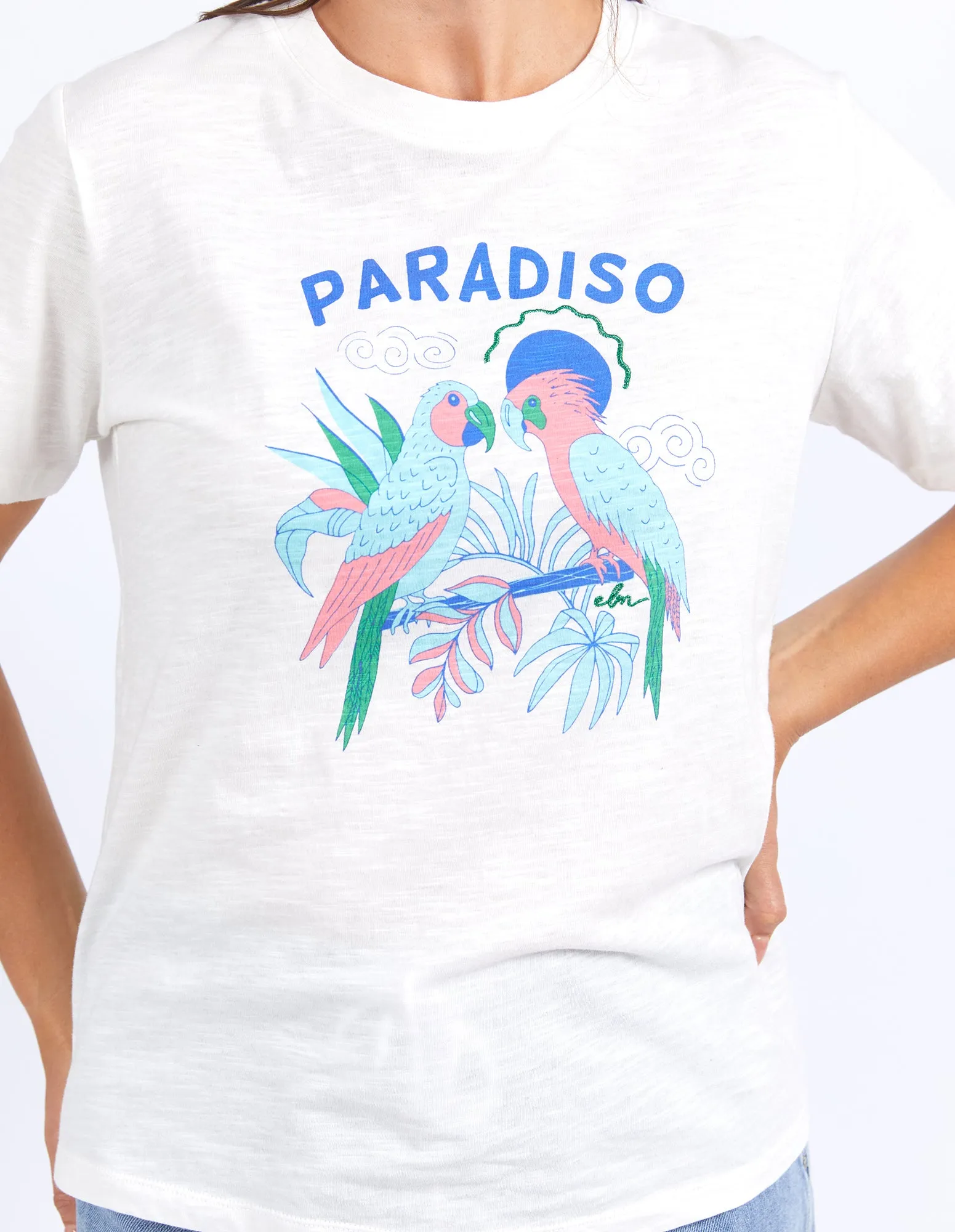 Elm Paradiso Tee Marshmallow