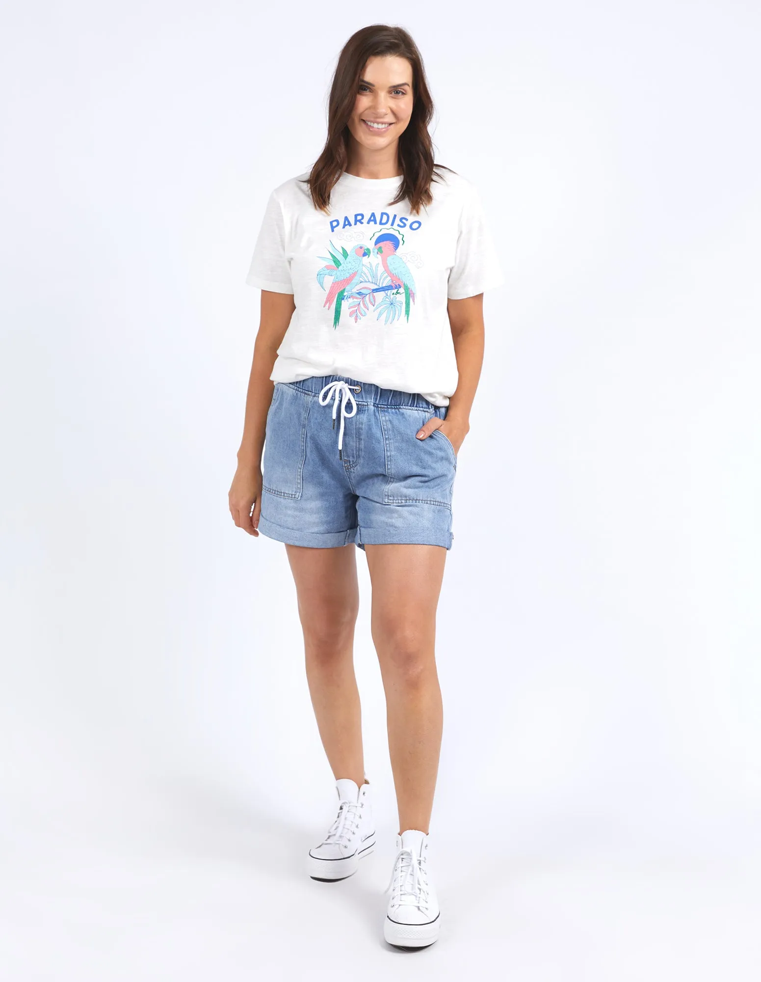 Elm Paradiso Tee Marshmallow