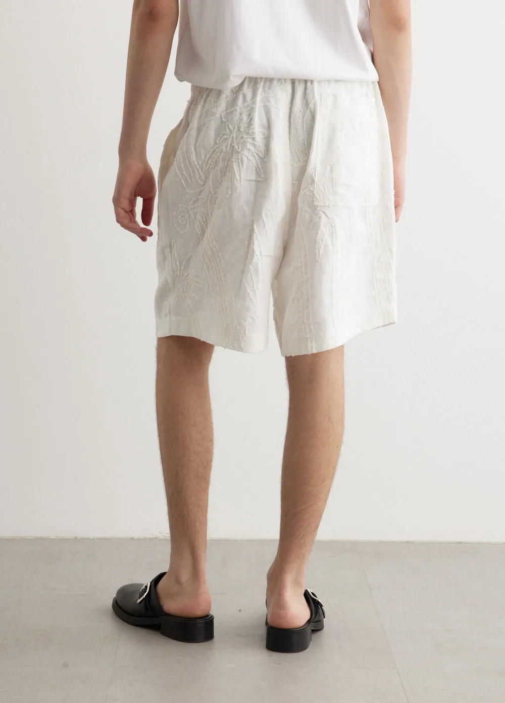 Embroidered Shorts