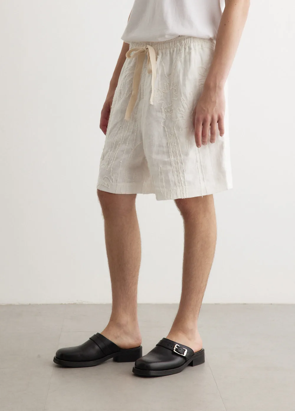 Embroidered Shorts