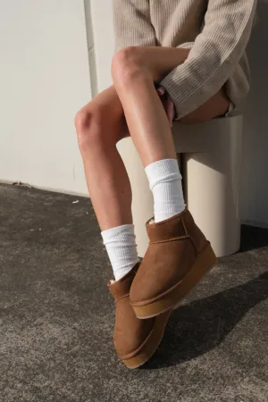 Emu Stinger Micro Flatform Chestnut