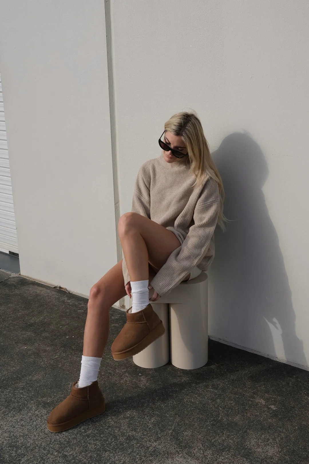Emu Stinger Micro Flatform Chestnut