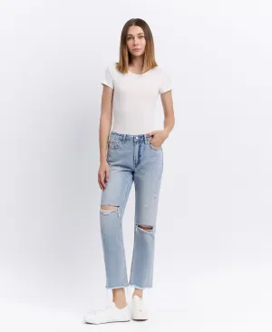 Flexible - Super High Rise Relaxed Straight Jeans
