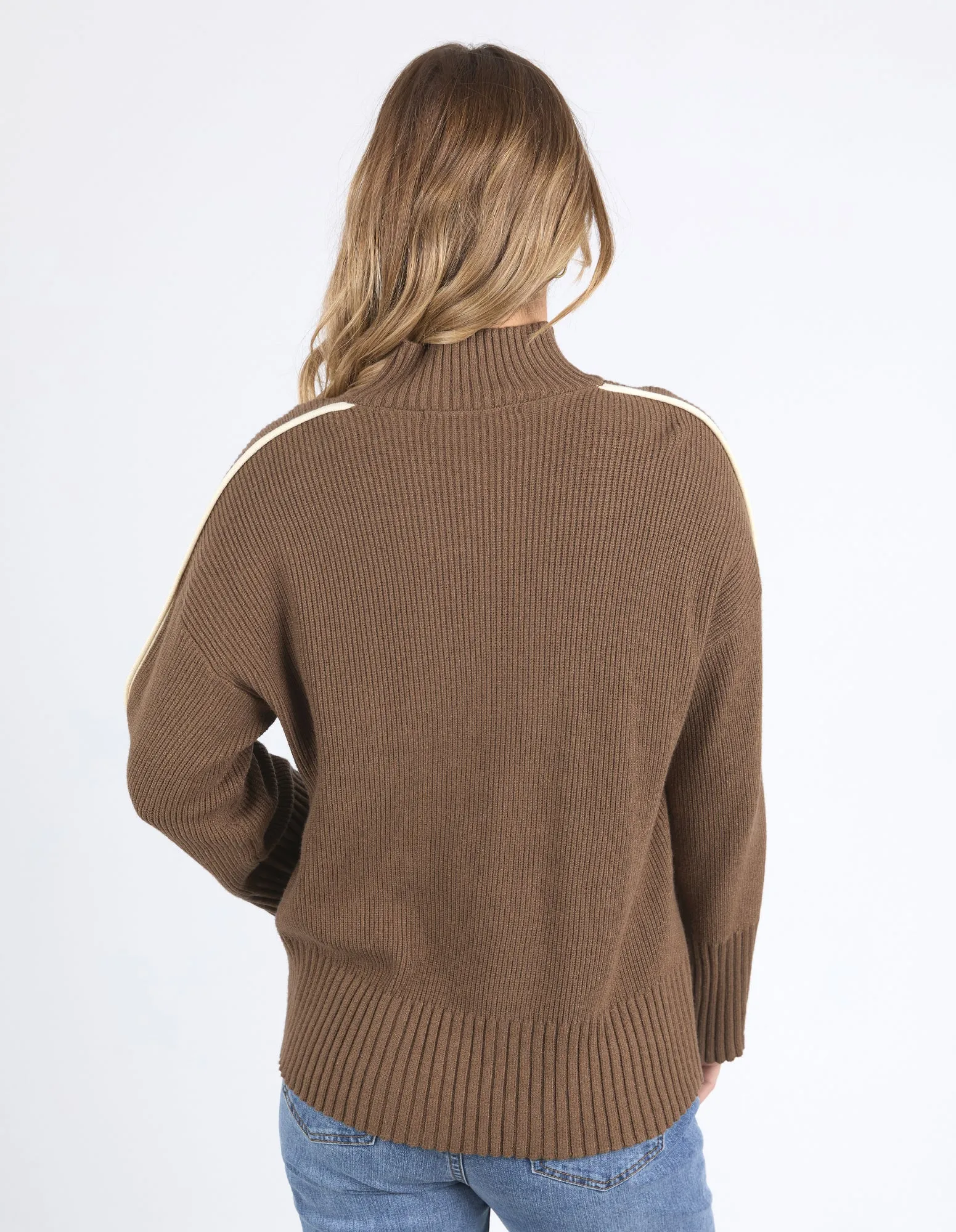 Foxwood Oliver Knit Coffee Quartz