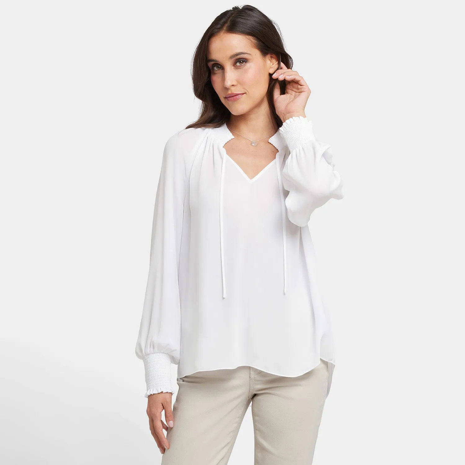 Gemma Blouse - Optic White