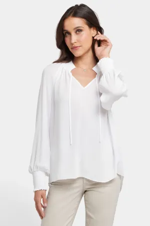 Gemma Blouse - Optic White