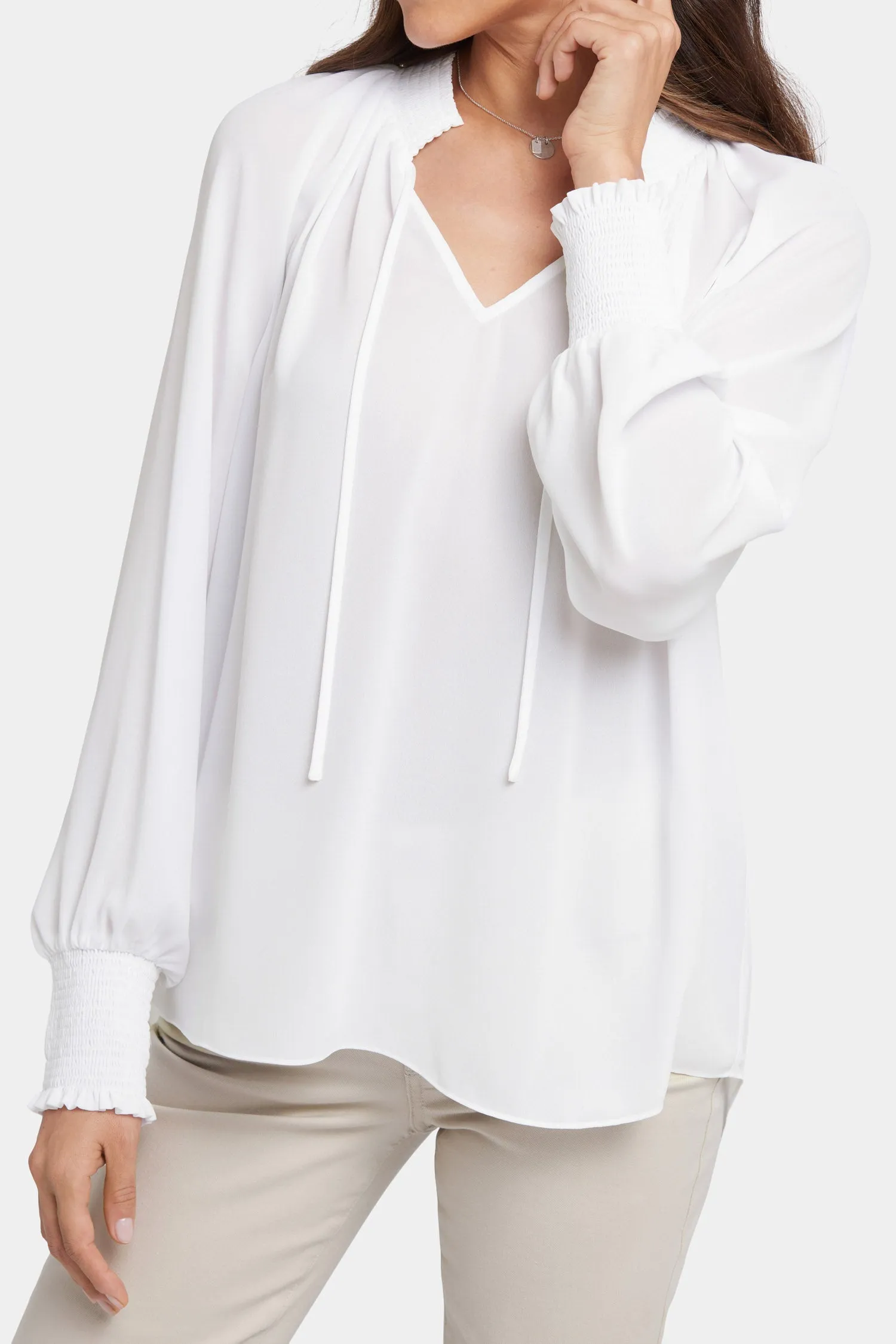 Gemma Blouse - Optic White