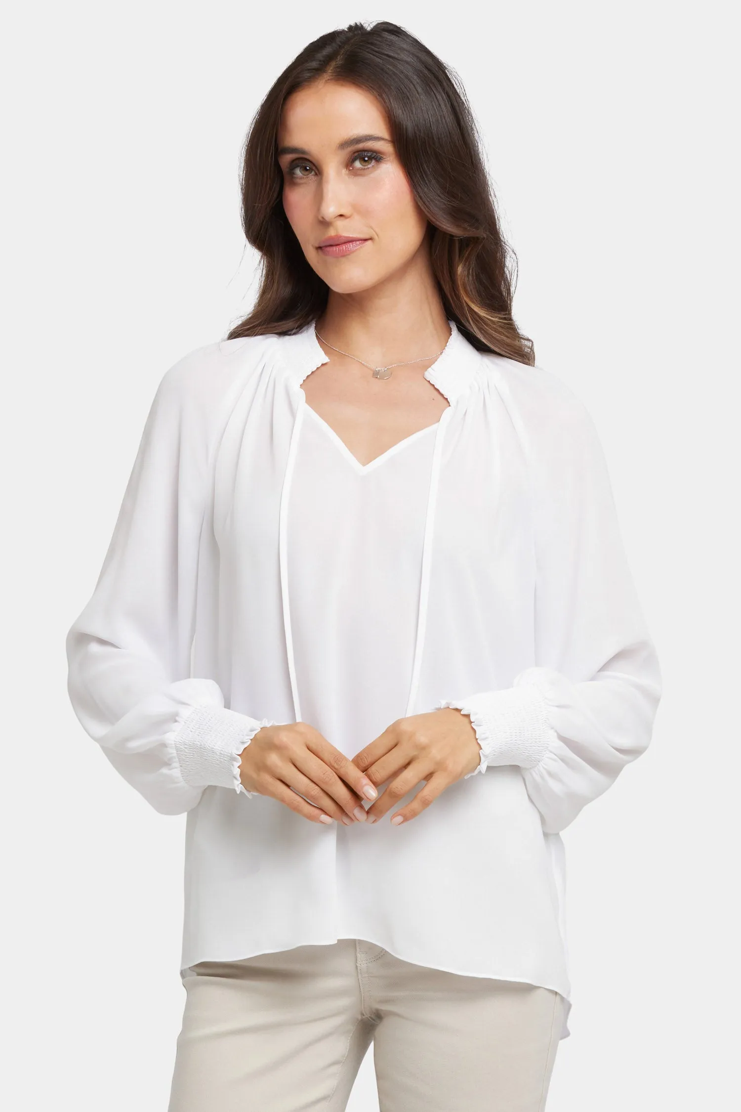Gemma Blouse - Optic White