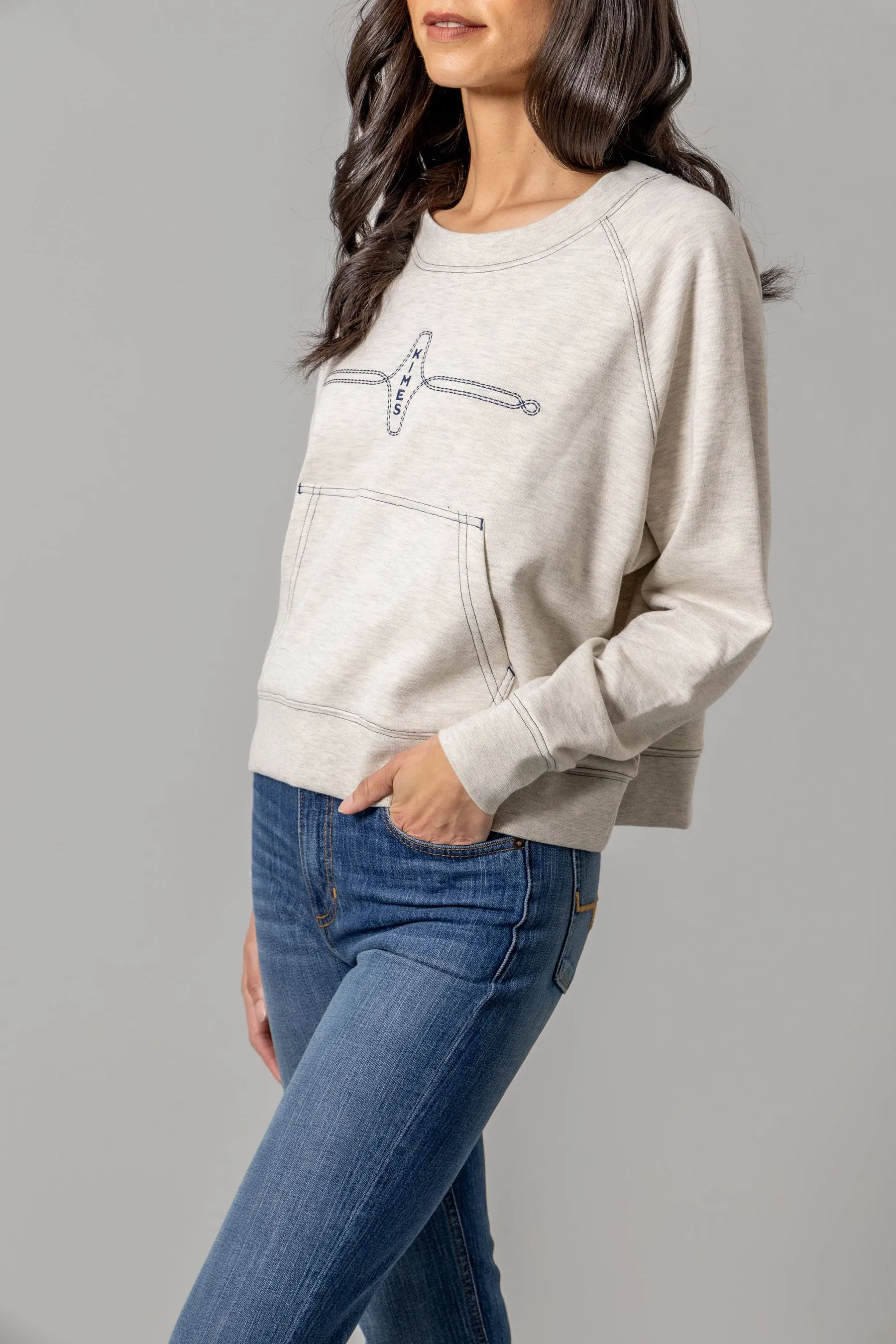 Gracie Cropped Crewneck