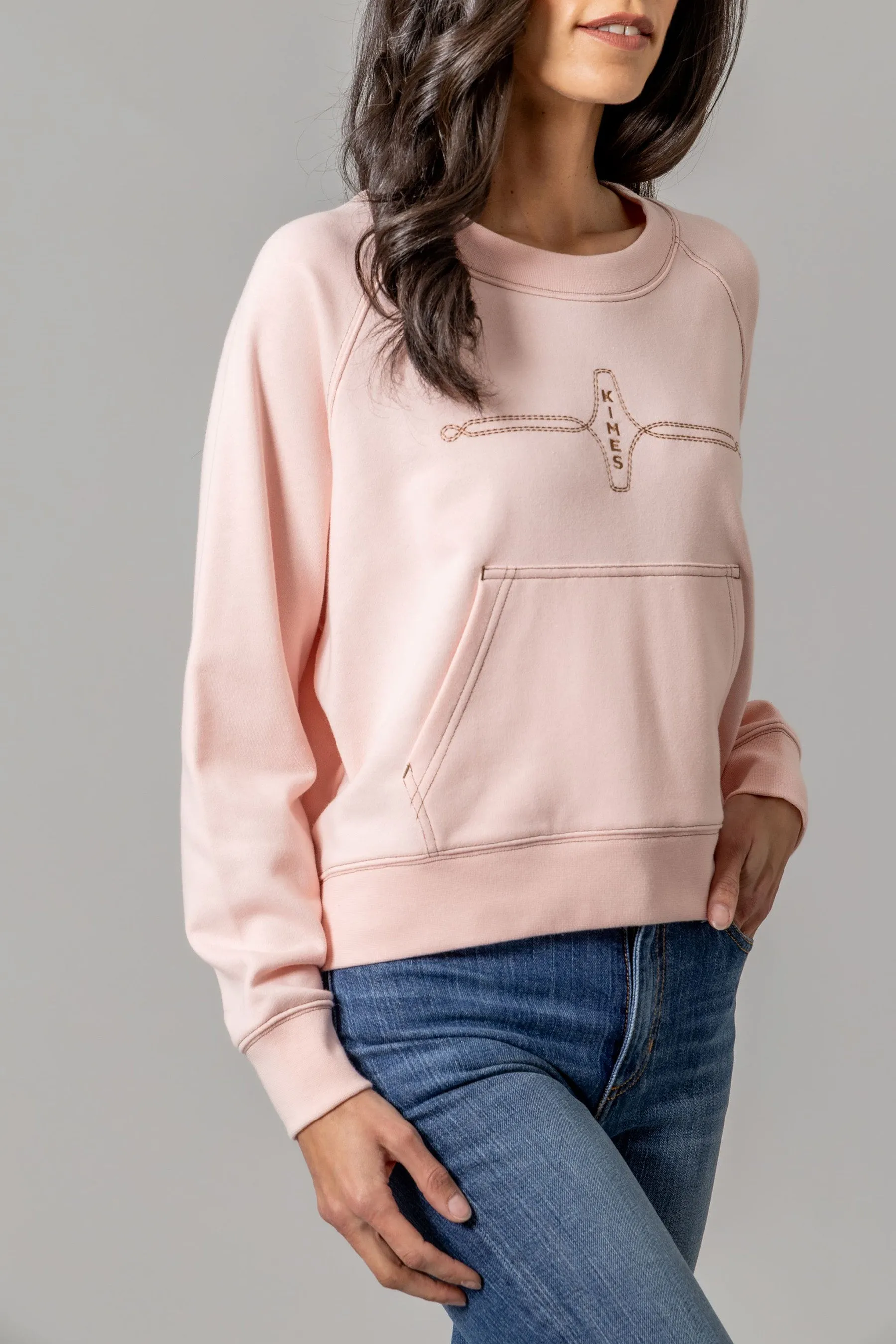 Gracie Cropped Crewneck
