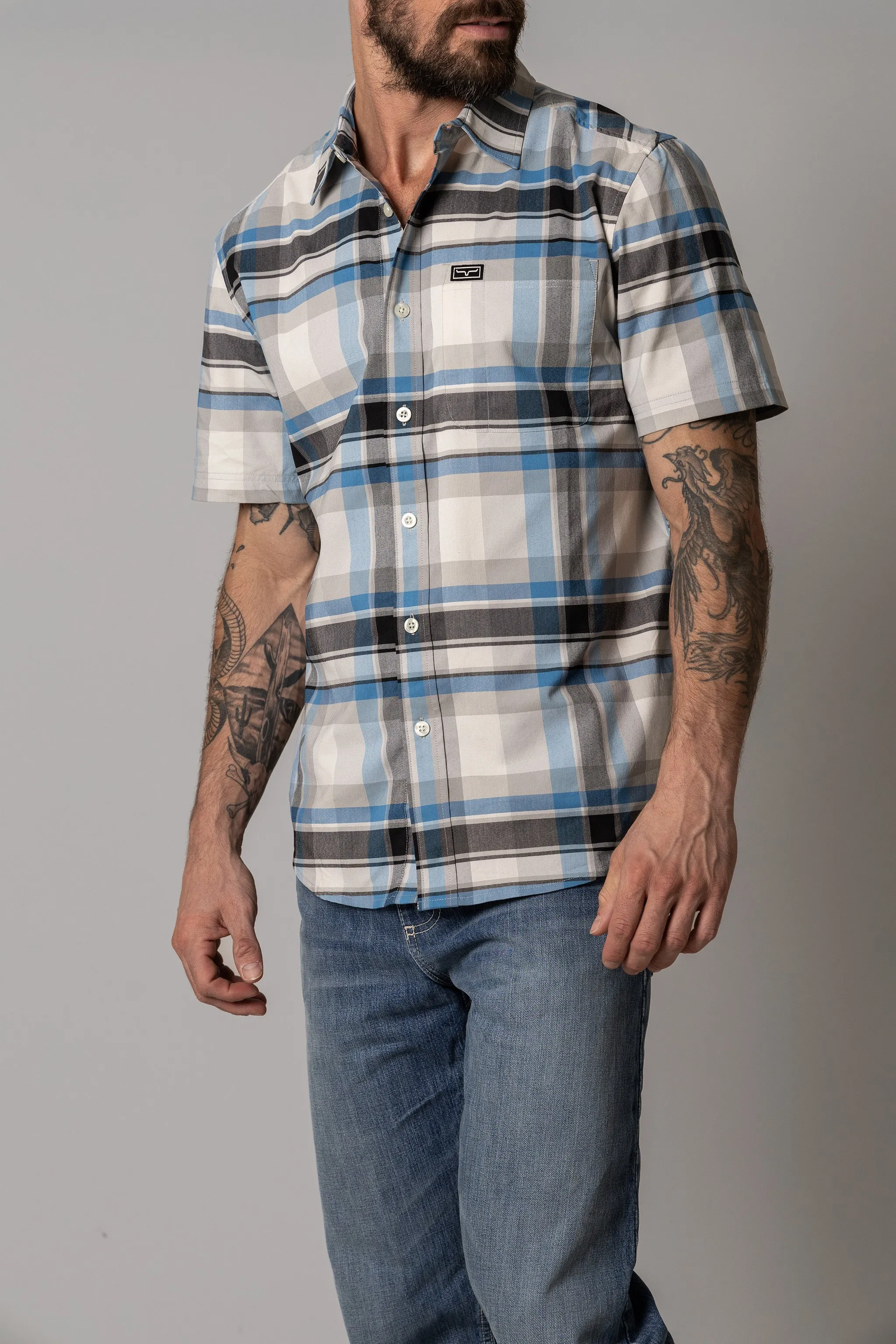 Grande Plaid Dress Shirt