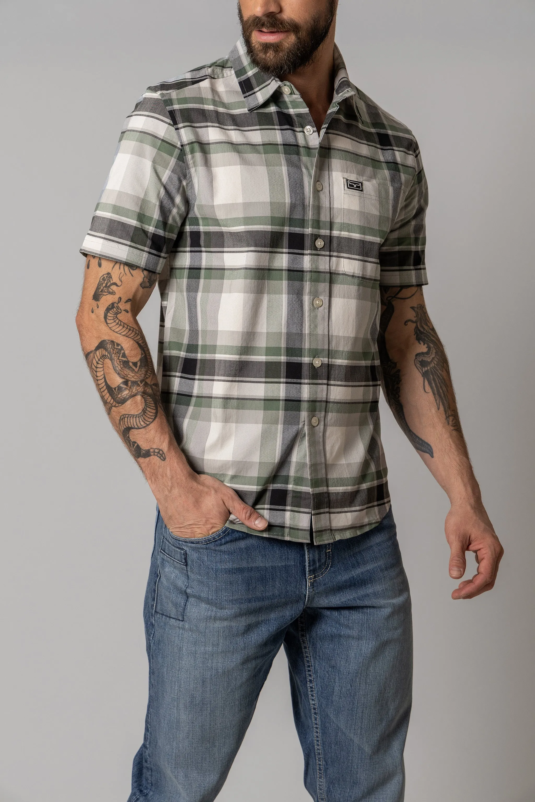 Grande Plaid Dress Shirt