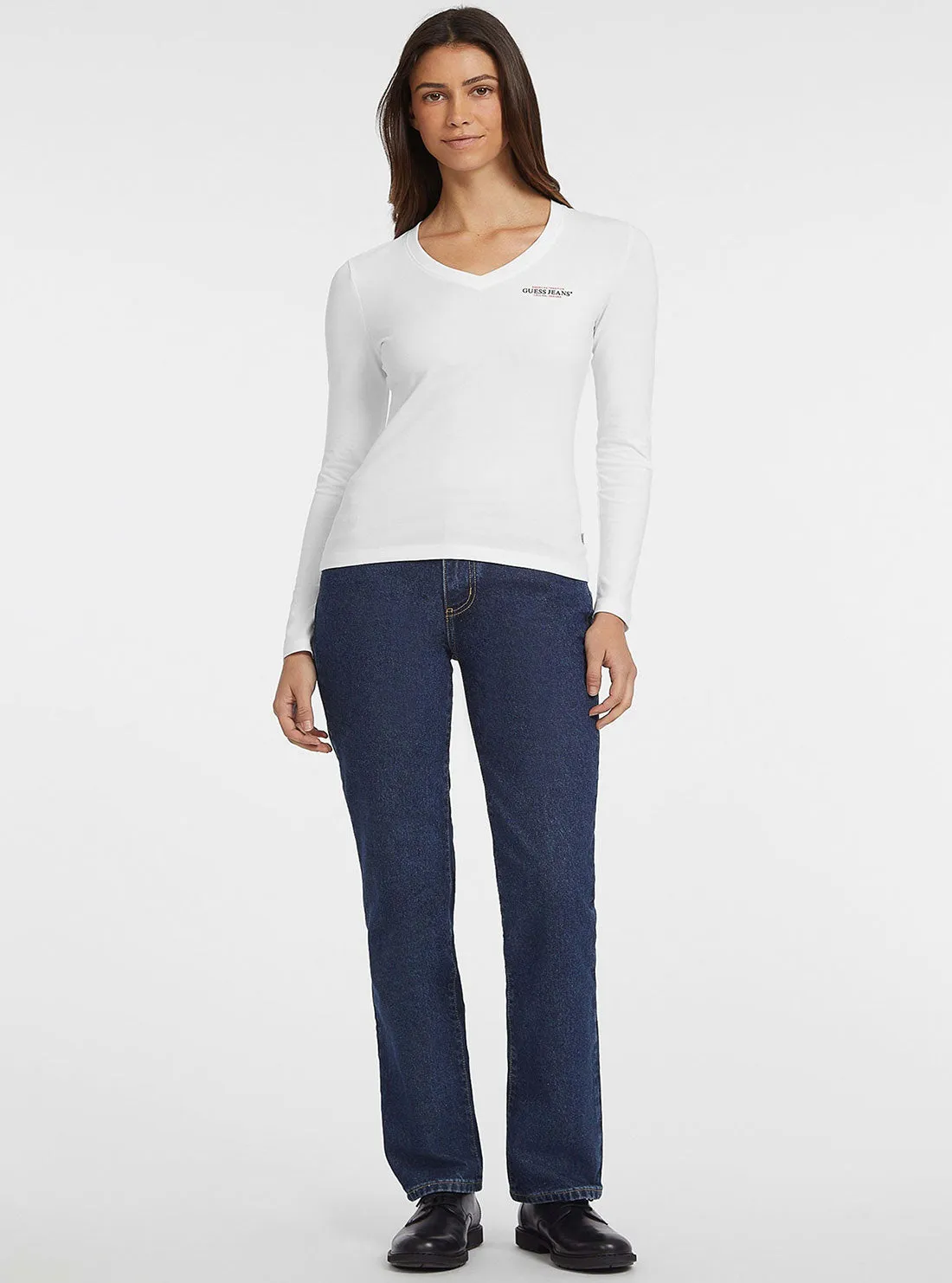 Guess Jeans White America T-Shirt