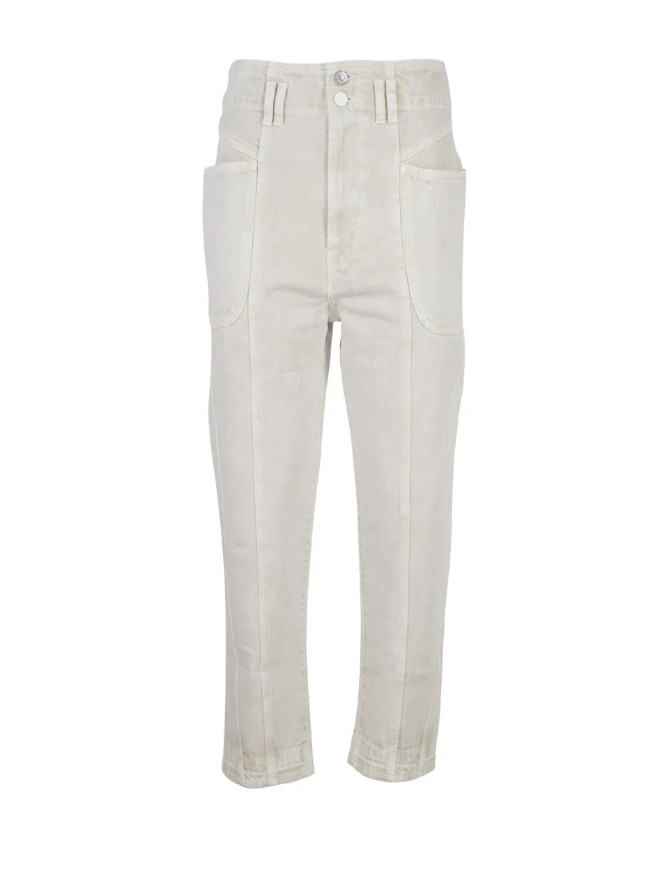 Isabel Marant Étoile High-Rise Cropped Jeans